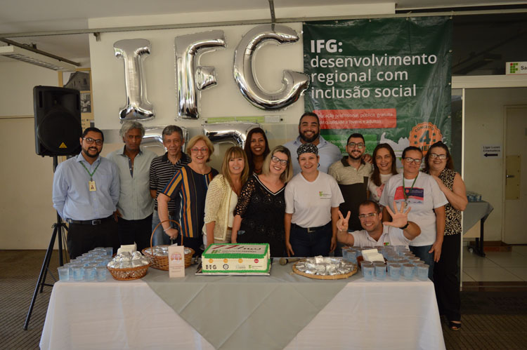 Celebração promoveu confraternização entre a comunidade acadêmica do Câmpus Goiânia